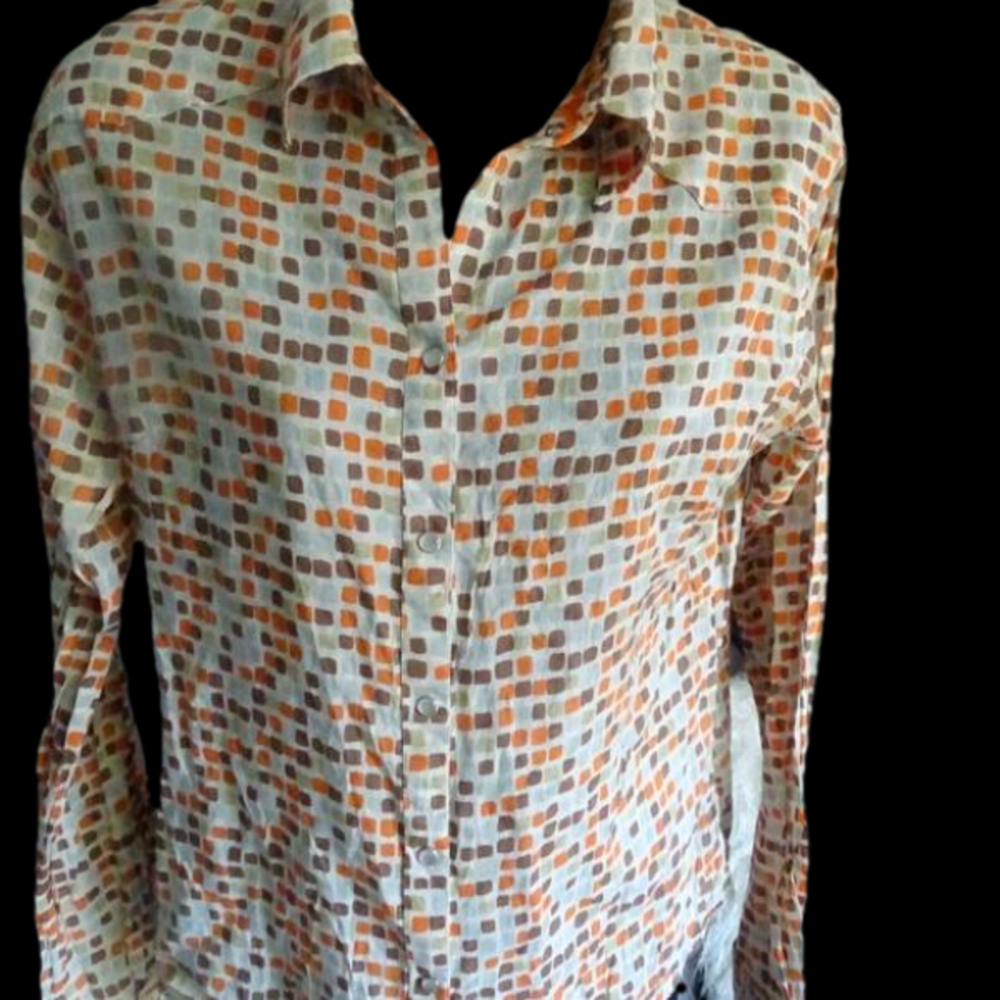 EFFETI MODA100% COTTON WOMENS BLOUSE